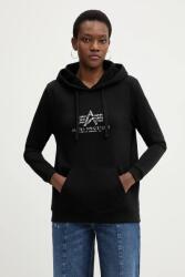 Alpha Industries felső Basic Hoodie BL Mirror Leo W - fekete M