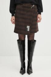 MM6 Maison Margiela gyapjú szoknya - barna L