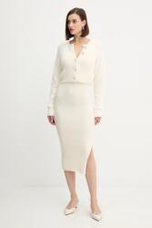 Morgan ruha és kardigán - bézs XL
