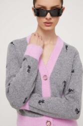 GCDS gyapjú kardigán - szürke M