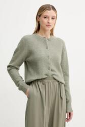 Samsoe Samsoe gyapjú kardigán NOR - zöld S