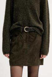 Gestuz velúr szoknya - zöld 36