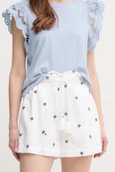 Pepe Jeans pamut rövidnadrág EDNA - fehér XS