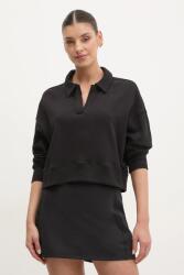 DKNY pamut melegítőfelső - fekete L