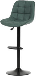  Barová židle, zelená, látka, AUB-V3066 GRN3 (artAUB-V3066-GRN3)