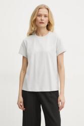 Patrizia Pepe pamut póló - szürke 40 - answear - 24 700 Ft