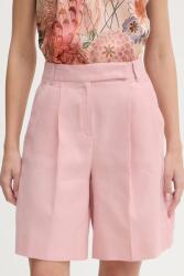 iBlues Rövidnadrág női vászon COCCOLE - rózsaszín 36