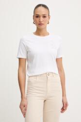 Trussardi pamut póló - bézs M - answear - 29 990 Ft