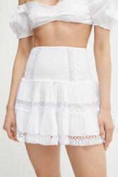 Charo Ruiz Ibiza szoknya Hortens - fehér L