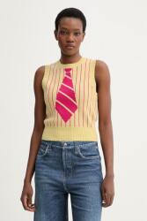 KENZO mellény gyapjúkeverék - sárga M