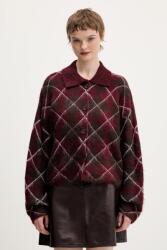 The Ragged Priest kardigán - burgundia M