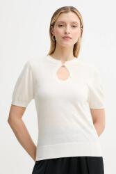 By Malene Birger gyapjúkeverék pulóver TALA - bézs XL