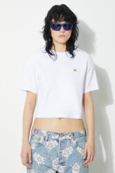 Fiorucci t-shirt Angel Patch Padded Cropped T-Shirt - fehér S