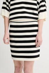 Gestuz szoknya - fekete XL