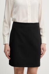 Weekend Max Mara szoknya gyapjúkeverékből ARCADIA - fekete 36