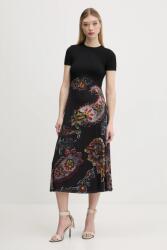 Desigual ruha PAISLEY MESH_LACROIX - fekete XS