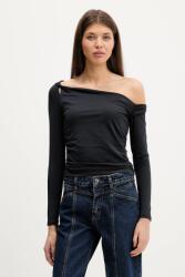 Abercrombie & Fitch hosszú ujjú - fekete XL