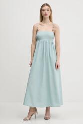 Abercrombie & Fitch vászon ruha - türkiz XL