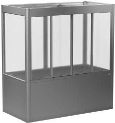 Biohort Florentina üvegház prémium magaságyás 202 x 103 cm, kvarcszürke-metál (B180970)