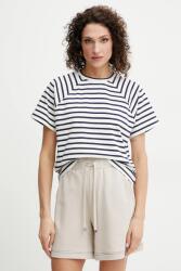 Max&Co MAX&Co. póló vászonkeverékből - fehér S