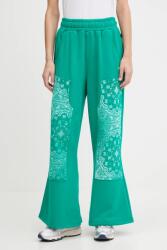 PUMA pamut melegítőnadrág - zöld L