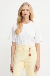 Elisabetta Franchi pamut póló - fehér 38 - answear - 50 990 Ft