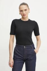 Ivy Oak pamut póló - fekete XS