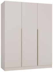  Senso 3d 150 Cm-es Szekrény 3 Ajtóval Arany Fogantyúkkal Nappaliba Hálószobába Kasmír Bézs