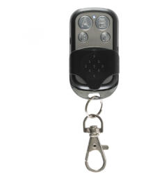 Somogyi Elektronic URC GATE univerzális kapunyitó, tanítható, fix kódos, 433 MHz rendszerekhez, egyidejűleg 4 funkcióhoz vagy eszközhöz, fém előlap és keret