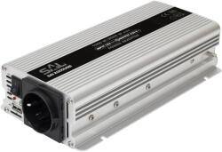 Somogyi Elektronic SAI 2000USB feszültségátalakító, 1000 W, inverter, 500 mA USB töltő, gyermekzár