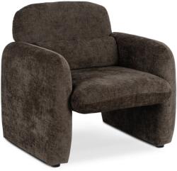 Klubfotel TOGO kényelmes pihenőfotel, sötétbarna