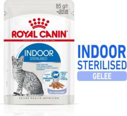 Royal Canin Indoor zselében 12x85 g - 1.020 g