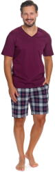 Doctor Nap Pijama bărbați DOCTOR NAP PMB. 7476 burgundy: XXL (PMB.7476.BURGUNDY XXL)