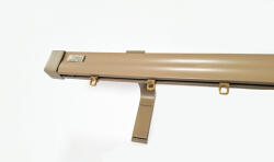  Novum homok színű 1 sínes alumínium profilkarnis - 200 cm