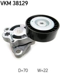 SKF Napinák rebrovaného klinového remeňa SKF VKM 38129 (VKM 38129)