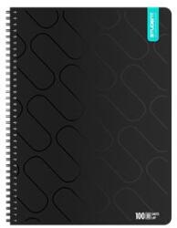 ICO Spirálfüzet, A4, négyzethálós, 100 lap, ICO Student Premium , vegyes színek (7500161001) - papir25