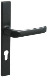 Gomboss/perfekto Felix szögletes Biztonsági Bejárati ajtókilincs 7016 Antracit 72mm PZ (49-Z00127-32)