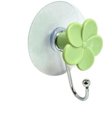 BW Fürdőszobai Akasztó öntapadós Virág Zöld (z-2000819-2-v)