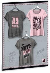 Ars Una A5-ös sima füzet - Shirts 1 (93157933)