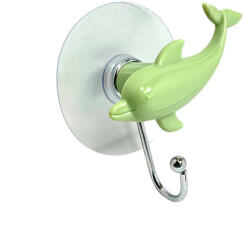 BW Fürdőszobai Akasztó öntapadós Delfin Zöld (z-2000813-2-v)