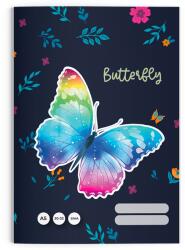 KARTON P+P sima füzet A5 - Butterfly (7-478)