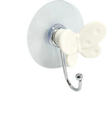 BW Fürdőszobai Akasztó öntapadós Pillangó Fehér (z-2000825-1-v)