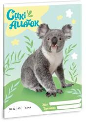Ars Una A5-ös sima füzet - Cuki állatok - Koala (53614285)