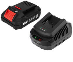 GRAPHITE Akkumulátor 2ah + Töltő Szett Energy + Graphite (z-358ge131-1-v)