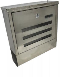 BW MELBA Kültéri Postaláda, Szórólaptartós, Rozsdamentes (Z-2050876-V)