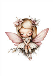 Takoy PANEL Wellsoft polár/fleece takaró varrásához 140x200 mesebeli tündér Amalove