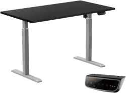 StableDesk Birou reglabil electric StableDesk, 1 motor, Touchscreen, Ridica 80 kg, Ergonomic, 3 Functii de Memorie, Sistem Anti-Coliziune, Timer, Inaltime 71-119 (SD-102-GRI-D-NE-138x67)