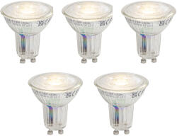 LUEDD 5 darabos GU10 50 dimmelhető LED izzó készlet 3, 9W 450 lm 3000K Longlife (03413)