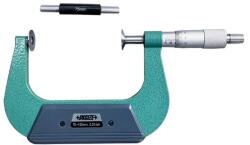 INSIZE Micrometru mecanic cu disc si arbore nerotativ INSIZE 75-100mm, rezolutie 0, 01mm (3294-100)