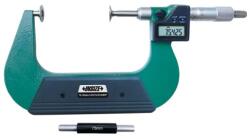 INSIZE Micrometru digital cu discuri si arbore nerotativ INSIZE 75-100mm, rezolutie 0, 001mm (3594-100A)